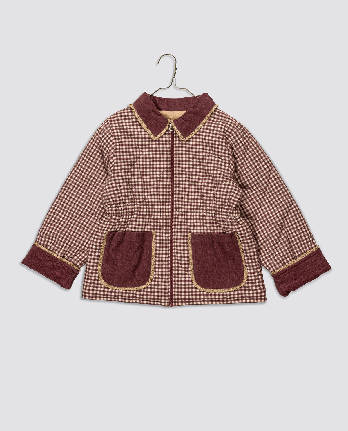 Elsie Sugarplum Check Jacket