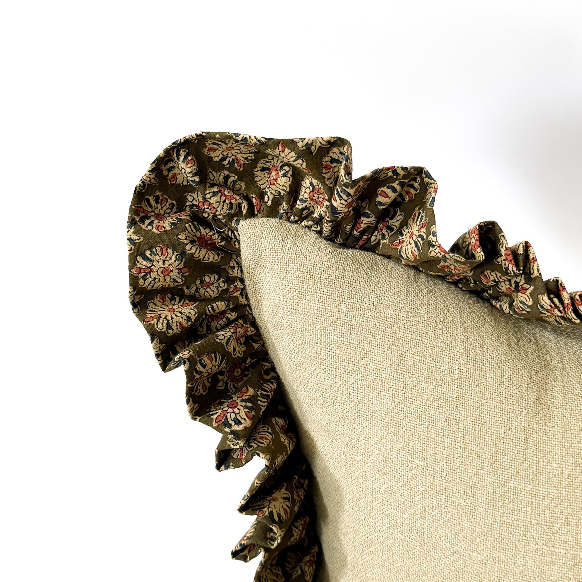 Anika Ruffle Long Lumbar Pillow
