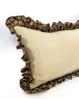 Anika Ruffle Long Lumbar Pillow