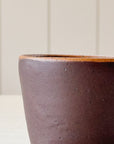Espresso Cup with Raw Rim | Cocoa