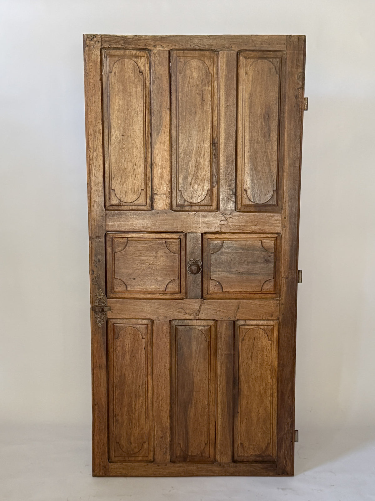 Antique Wooden Interior Door circa 19th Century, Spain