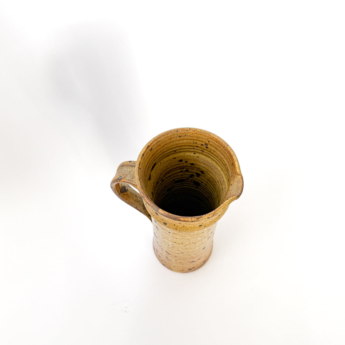 Freckled Ochre Stoneware Pitcher | No. 76