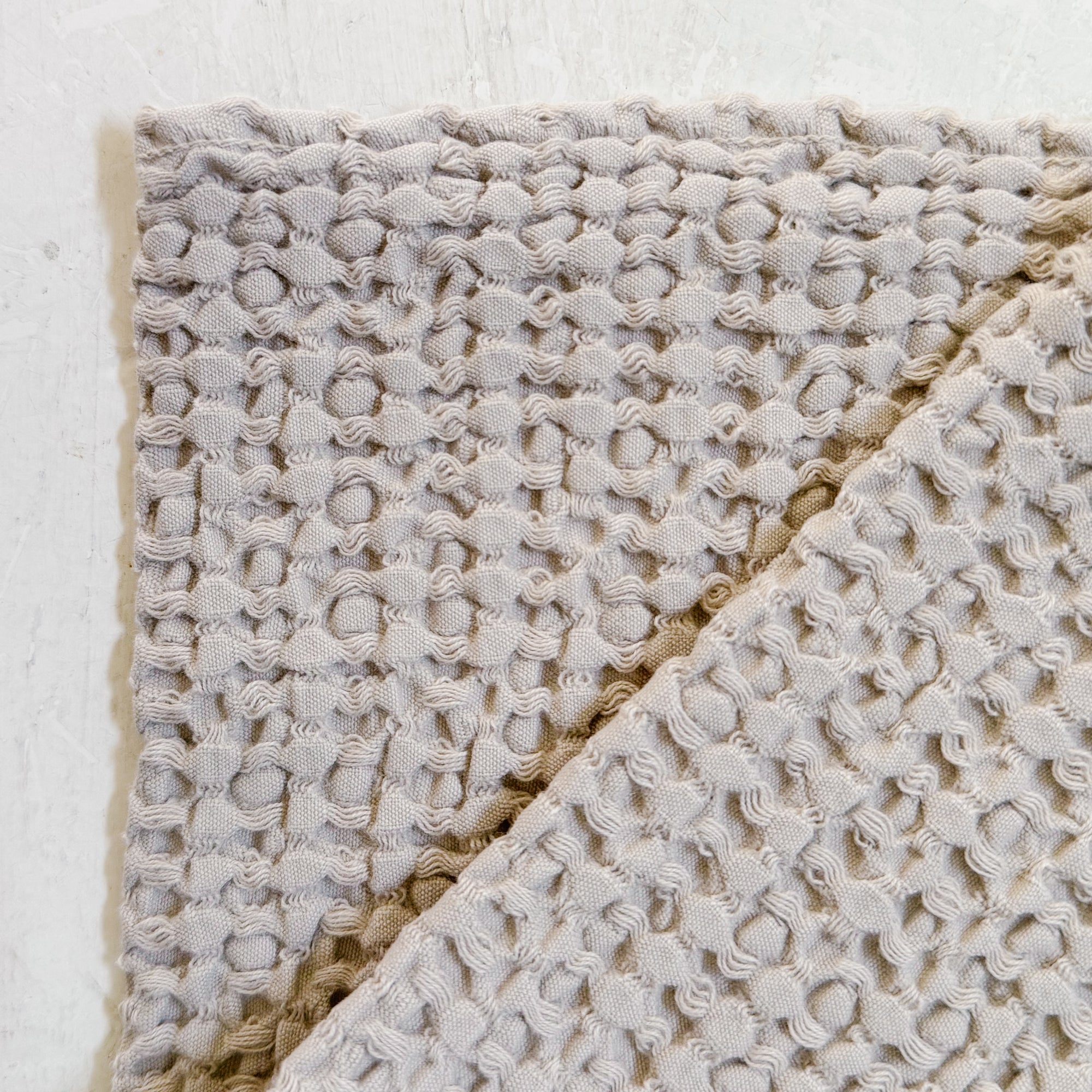 Simple Waffle Bath + Kitchen Towel