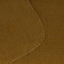 Load image into Gallery viewer, Stonewashed Linen Coverlet | Bronze
