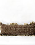Bari Ruffle Long Lumbar Pillow