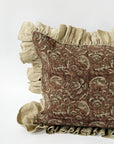 Bari Ruffle Long Lumbar Pillow