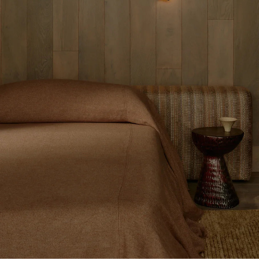 Flocca Heavyweight Linen Bedcover