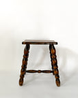 French Rectangular Bobbin Stool