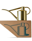 The Fazeley Flow | Brass | 2 Pint Watering Can