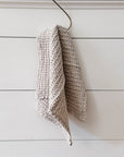Simple Waffle Bath + Kitchen Towel