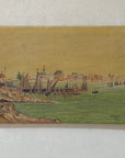 The Fleet, Saint-Malo | Original 20th Century Oil on Canvas Art