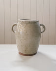 Vintage Large Stoneware Confit Jar with Handles | No. 242