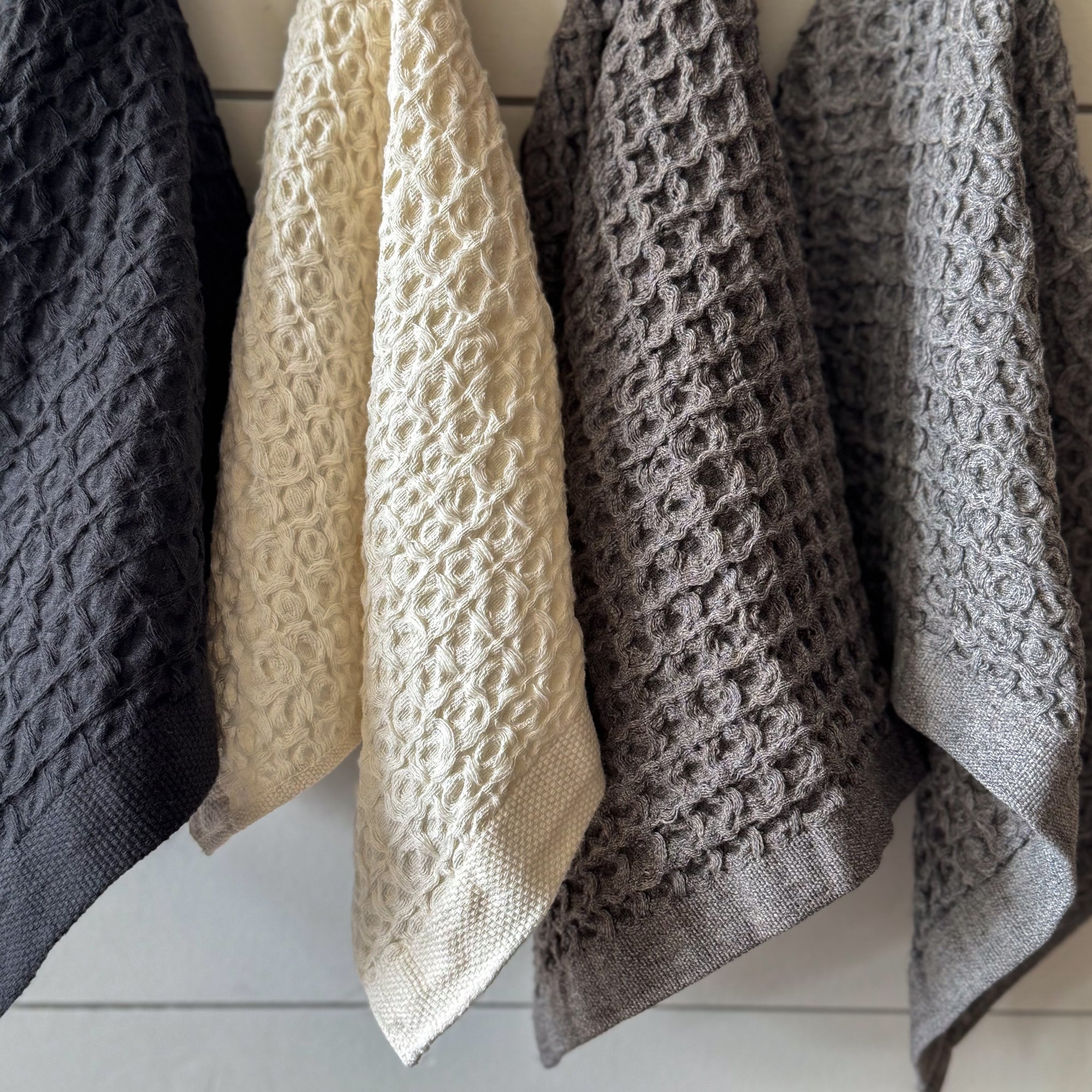 Lattice Waffle Bath + Kitchen Towels