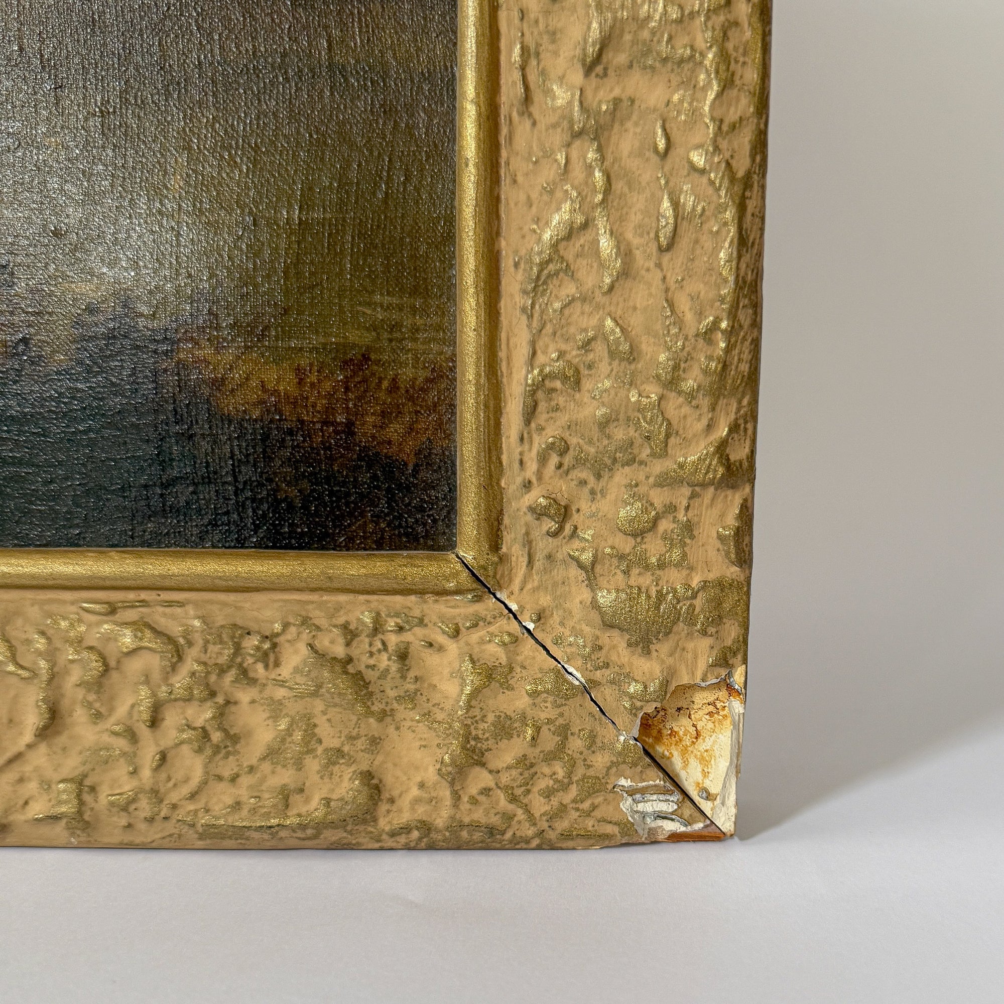 Landscape I | Original Oil on Canvas Framed Art