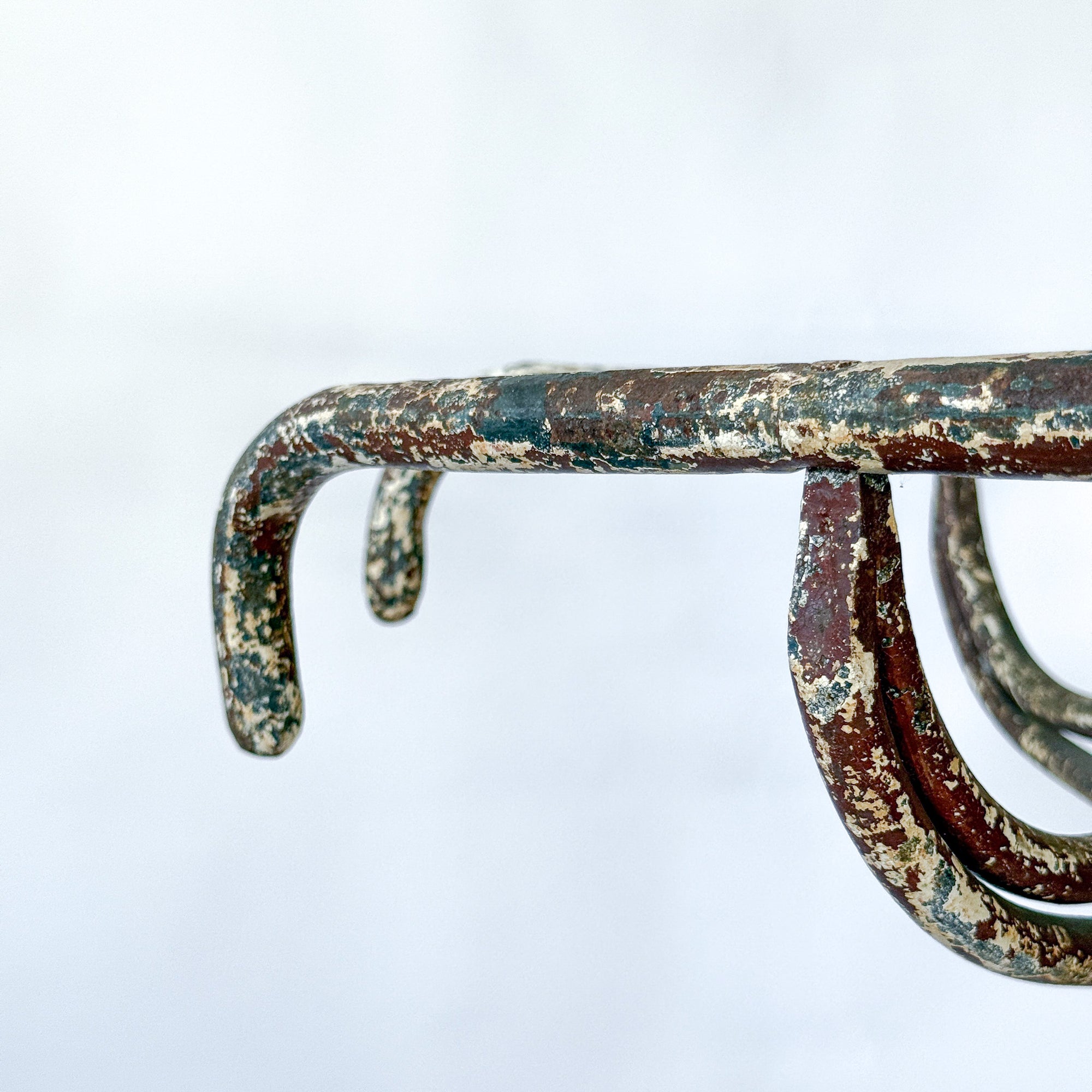 Freestanding Cast Iron European Hat + Coat Rack