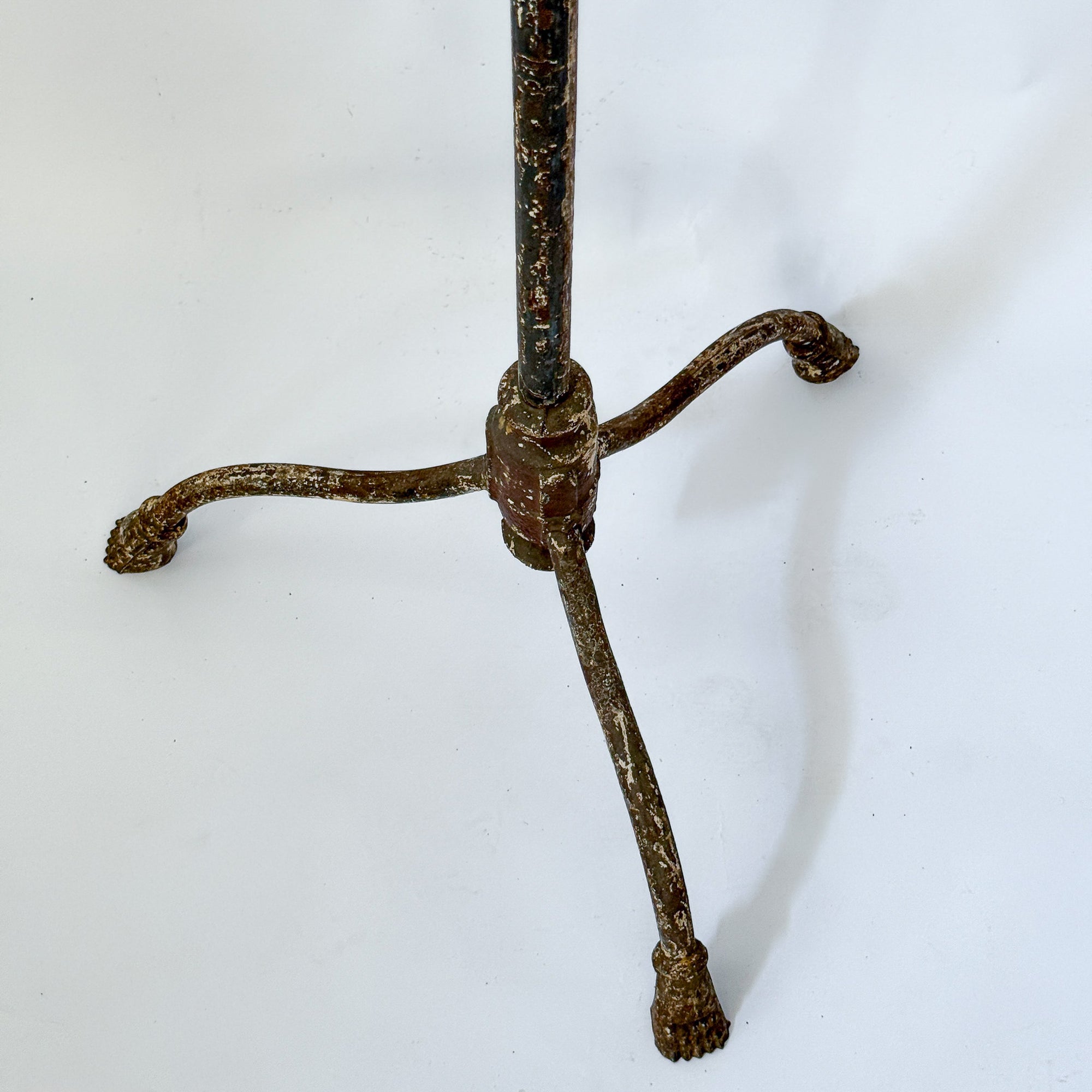 Freestanding Cast Iron European Hat + Coat Rack