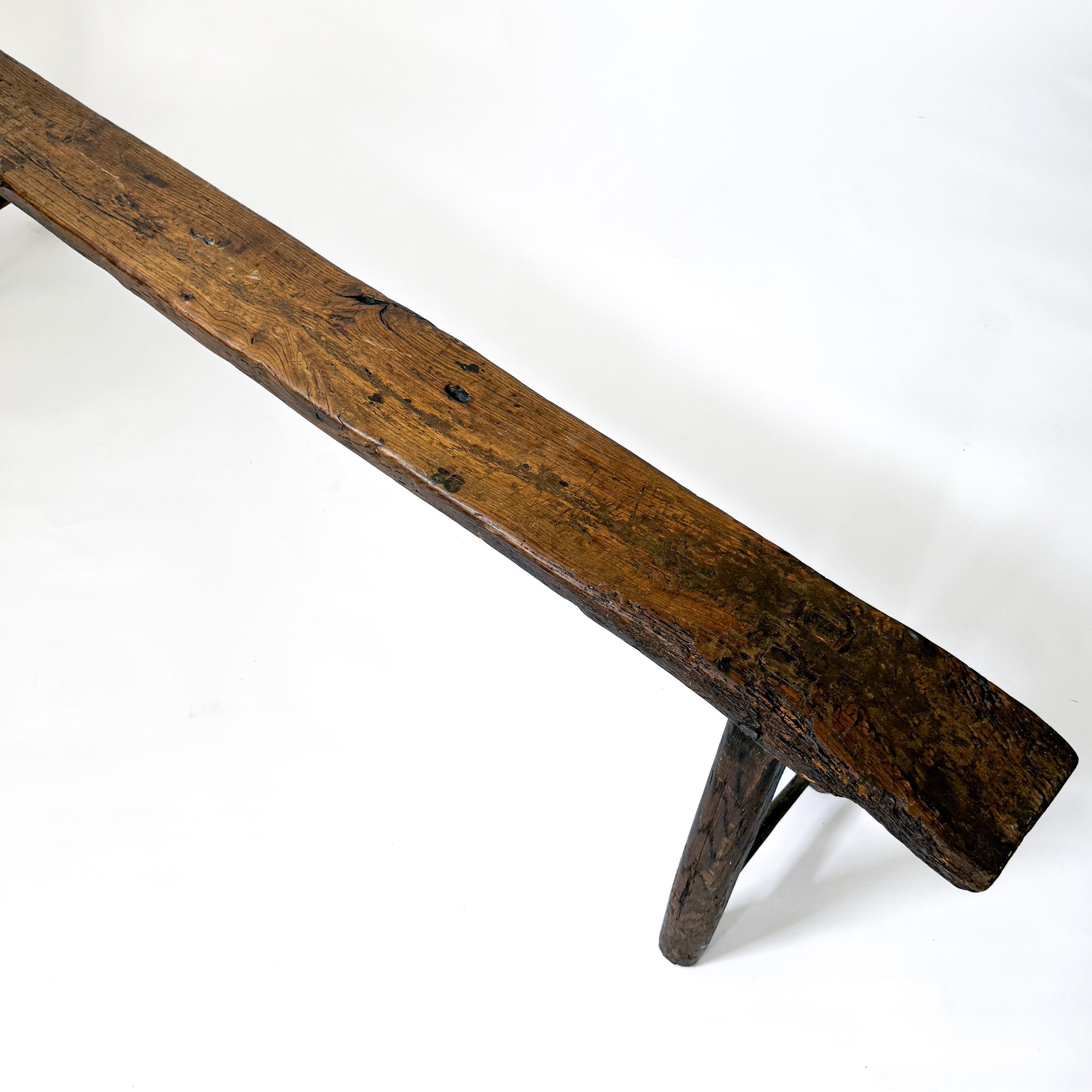 Antique Farm Bench | Champagne, France