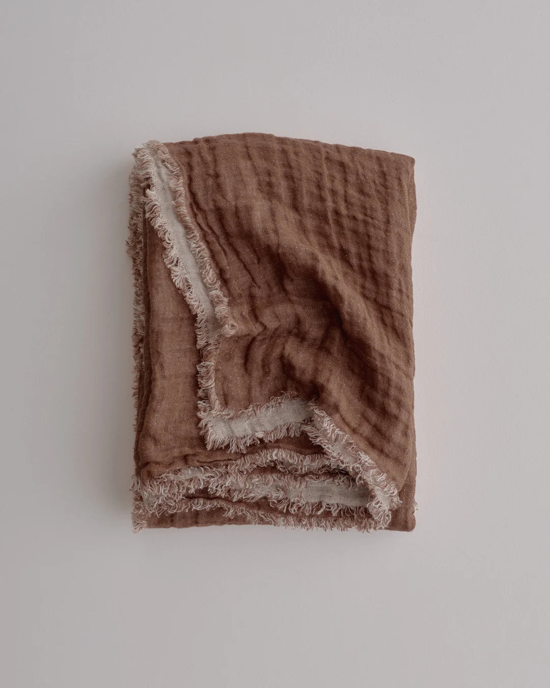 Crush Double Linen Throw