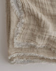 Crush Double Linen Throw