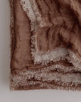 Crush Double Linen Throw