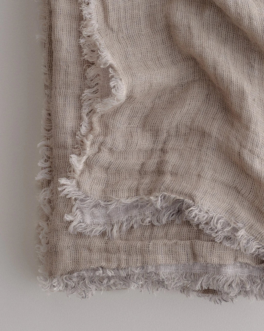 Crush Double Linen Throw