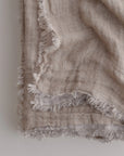 Crush Double Linen Throw