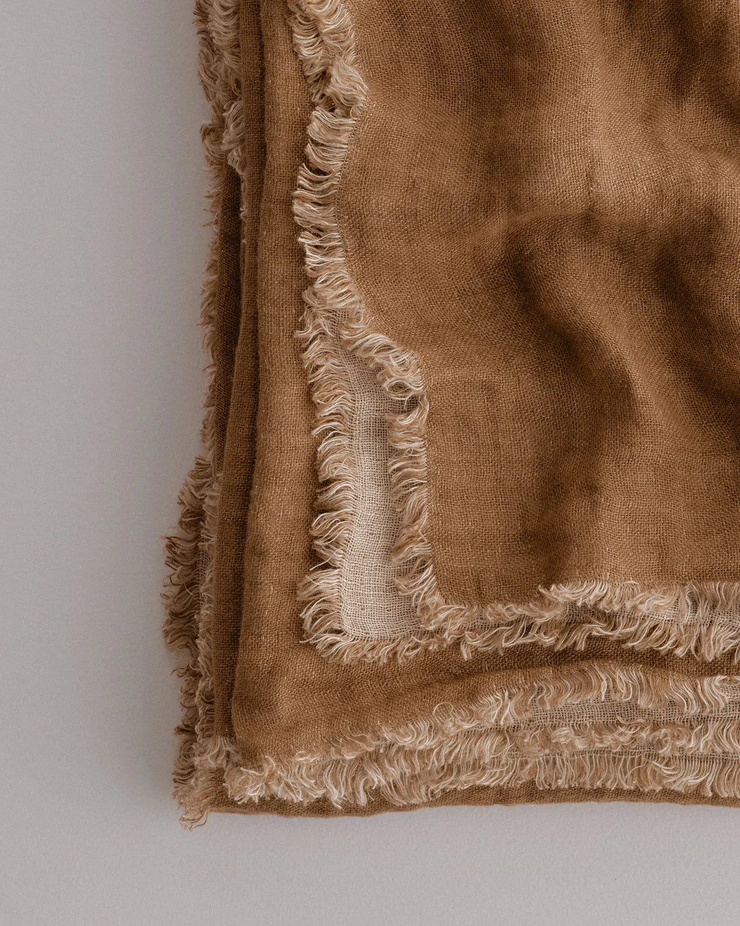 Crush Double Linen Throw