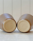 Individual French Ceramic Tumblers
