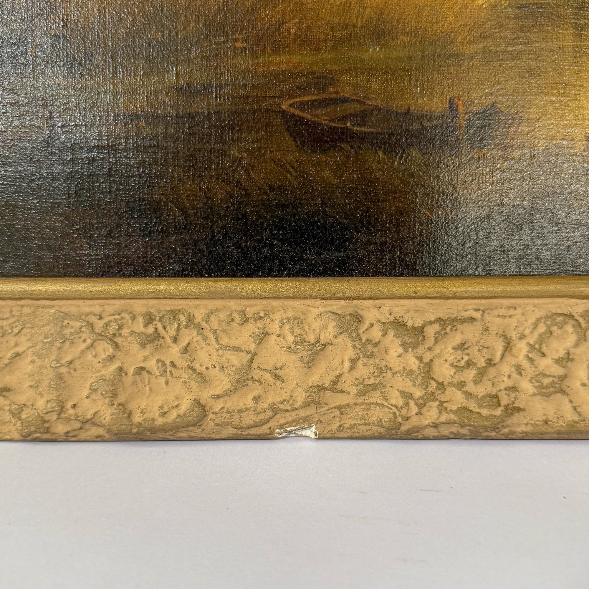 Landscape I | Original Oil on Canvas Framed Art