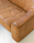 Buffalo Leather 2-Seater Sofa DS-44 by de Sede | Switzerland, circa 1970s