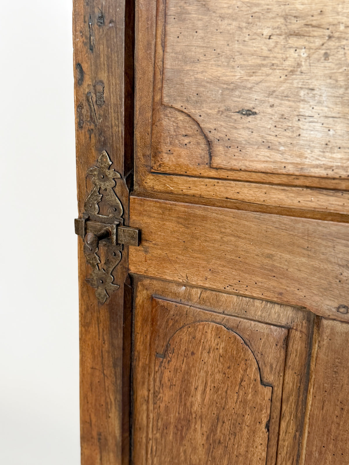 Antique Wooden Interior Door circa 19th Century, Spain