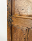 Antique Wooden Interior Door circa 19th Century, Spain