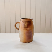 Load image into Gallery viewer, Vintage French Stoneware Confit Pitcher with Handle | No. 244
