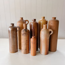 Load image into Gallery viewer, Antique German Stoneware Bottles
