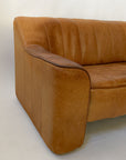 Buffalo Leather 2-Seater Sofa DS-44 by de Sede | Switzerland, circa 1970s
