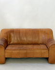 Buffalo Leather 2-Seater Sofa DS-44 by de Sede | Switzerland, circa 1970s