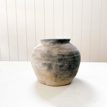 Load image into Gallery viewer, Washed Black Ceramic Vessel | Medium
