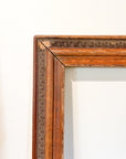 Reclaimed Wooden Square Frame | Architectural Salvage Wall Art