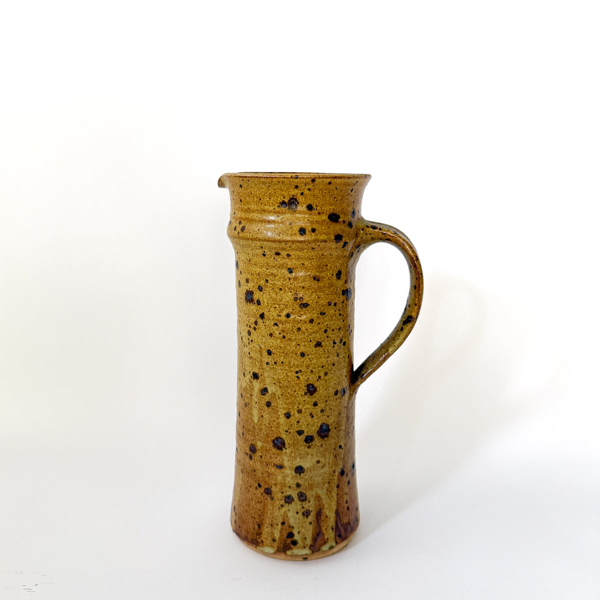Freckled Ochre Stoneware Pitcher | No. 76