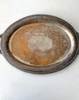 Antique Patinaed Silver Tray