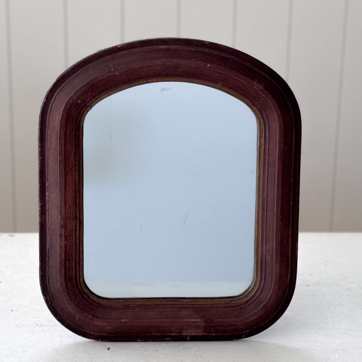 Antique 19th Century Arched Cushion Mirror | No.31