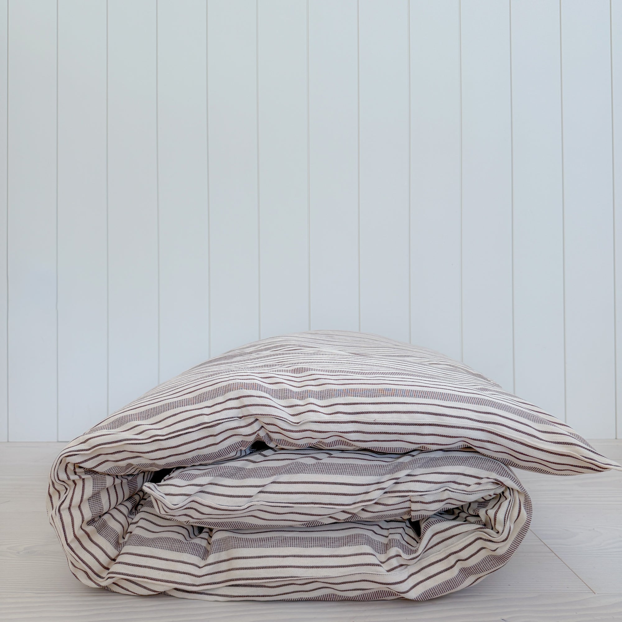 Canapé Bed Roll | Almond Cafe Stripe