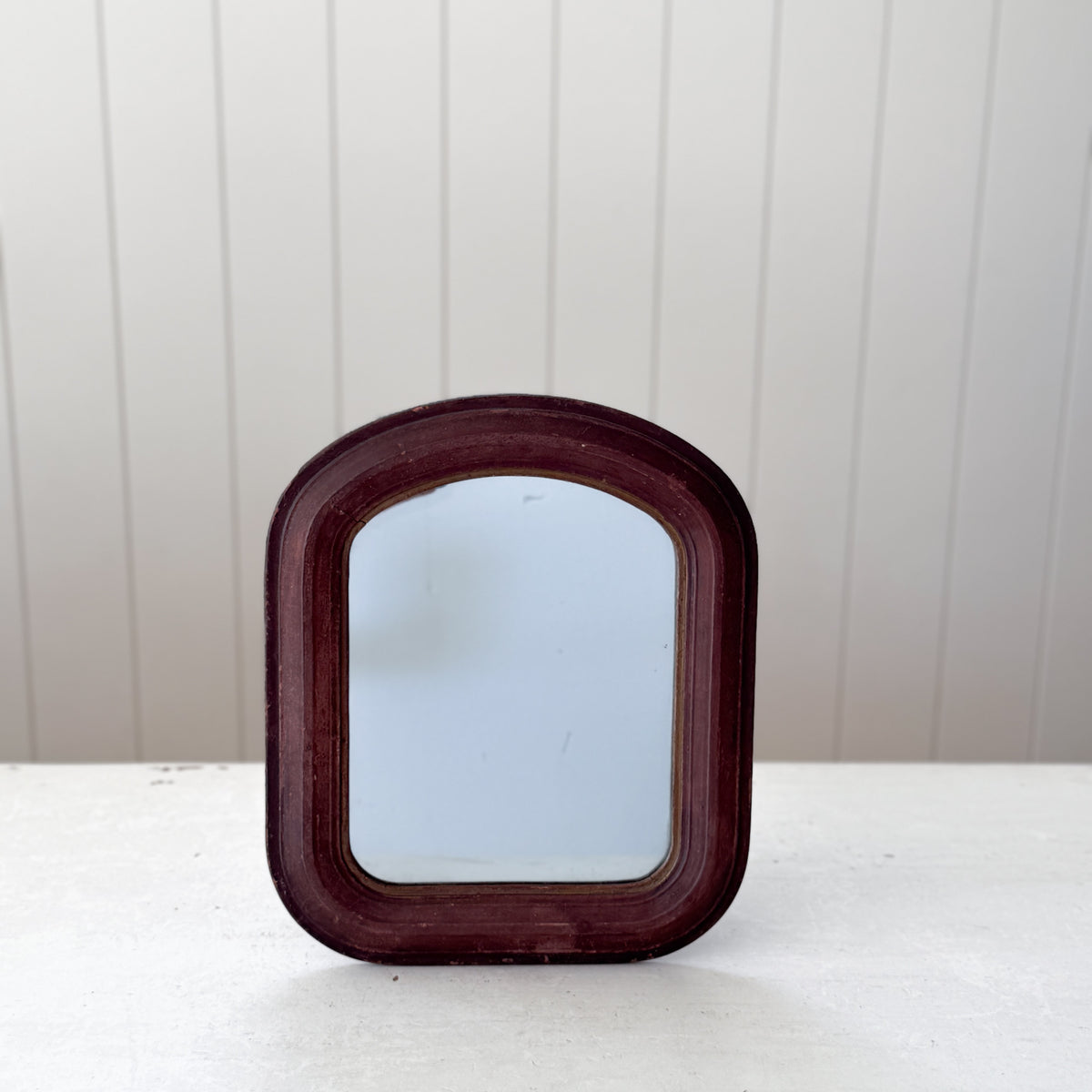 Antique 19th Century Arched Cushion Mirror | No.31