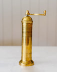 European Brass 8" Salt Mill