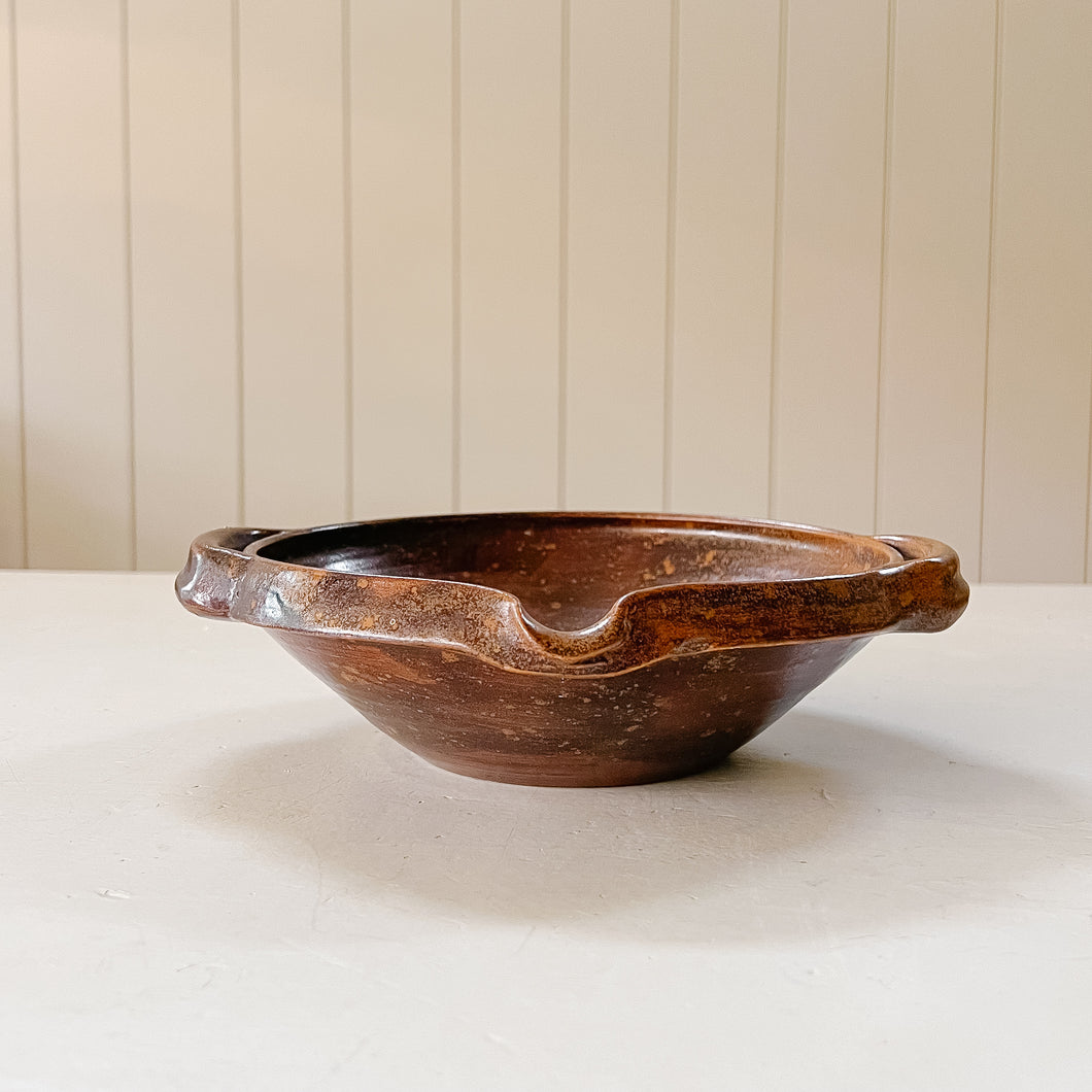 Vintage Belguim Stoneware Bowl