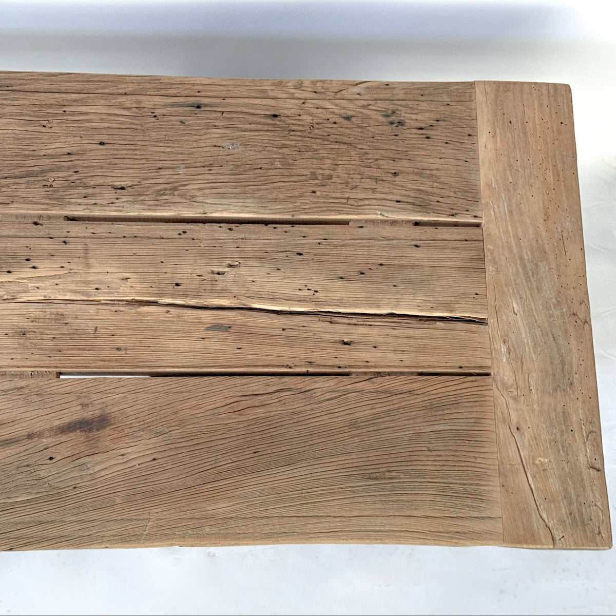 Turkish Hand Hewn Beam Reclaimed Coffee Table