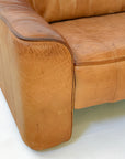 Buffalo Leather 2-Seater Sofa DS-44 by de Sede | Switzerland, circa 1970s