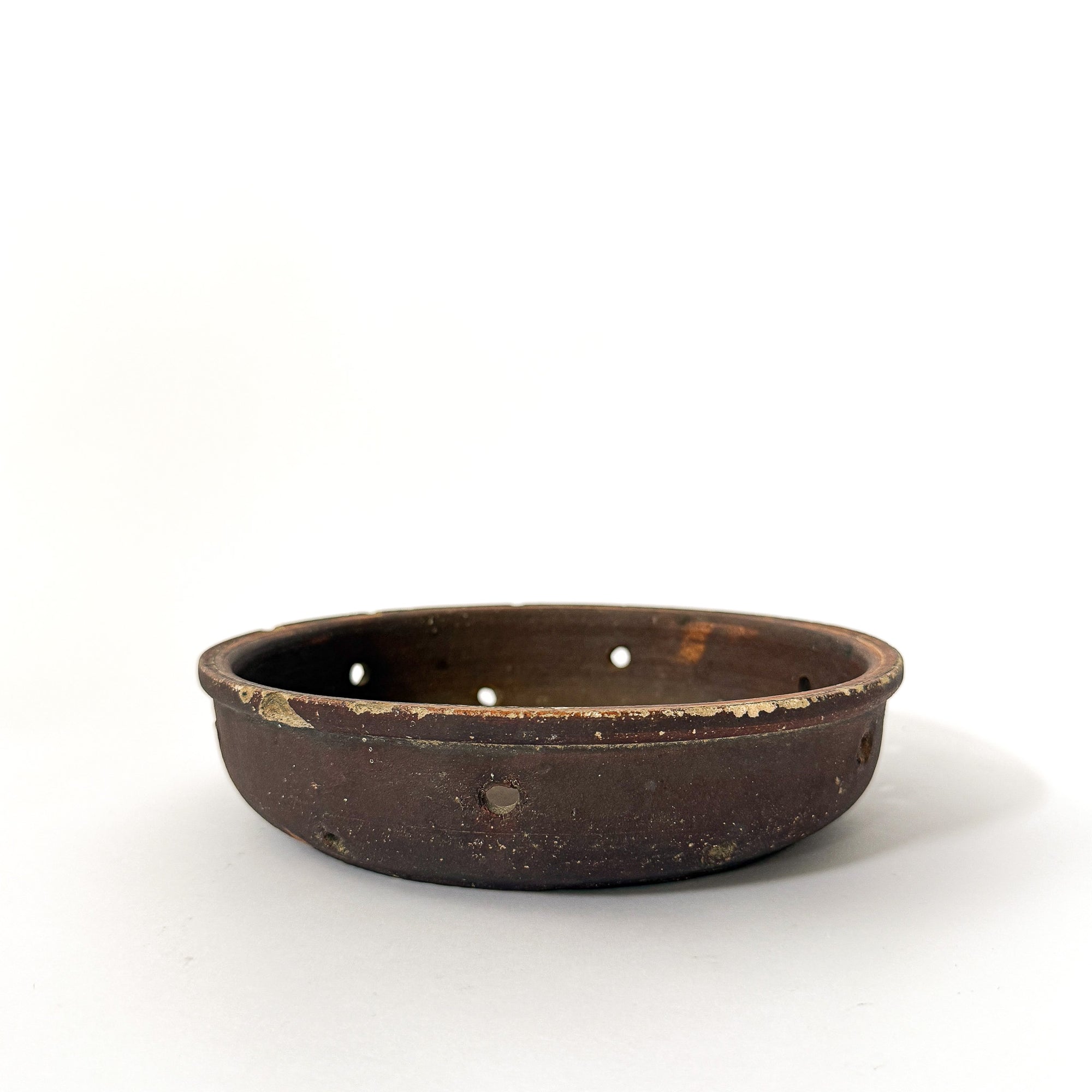 Low Bowl Dark Brown Faisselle | No. 17