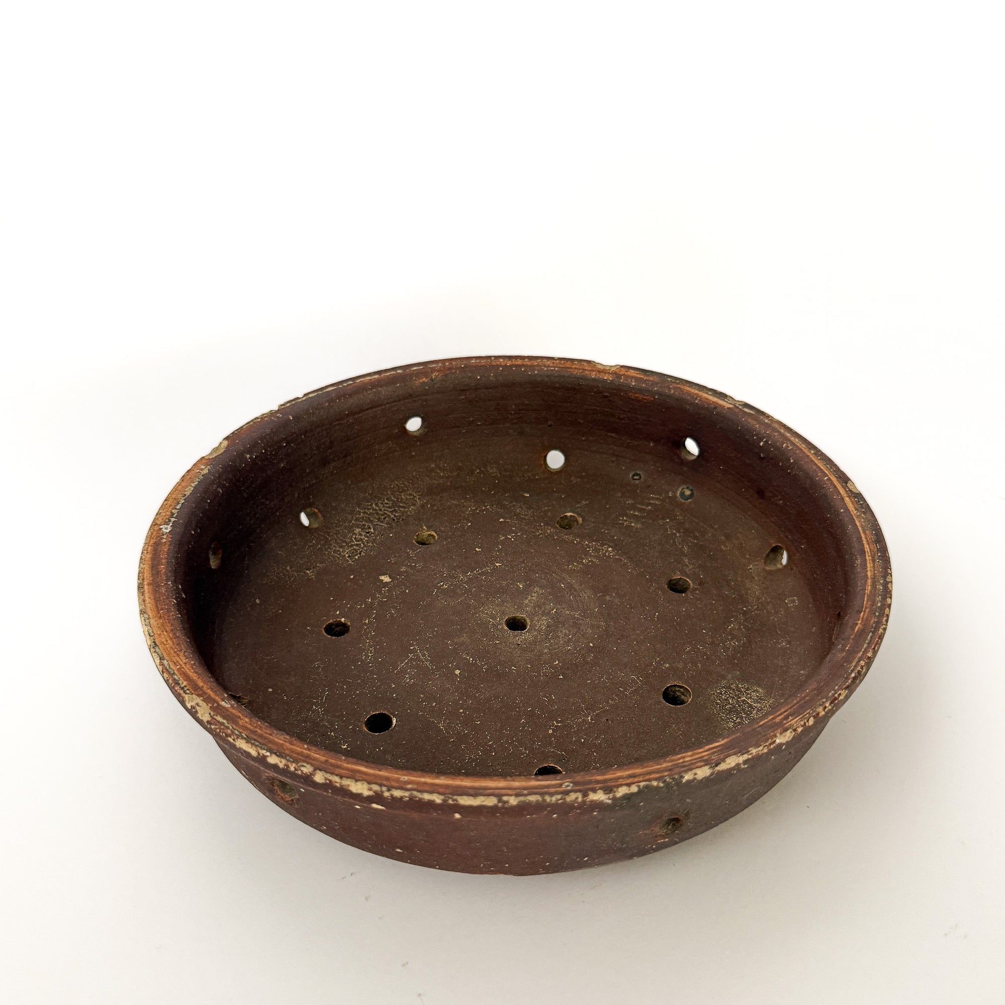 Low Bowl Dark Brown Faisselle | No. 17