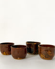 Rounded Brown Faisselles